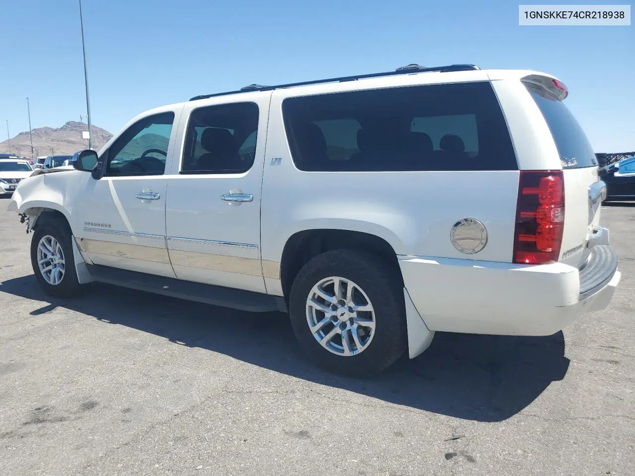 2012 Chevrolet Suburban K1500 Ltz VIN: 1GNSKKE74CR218938 Lot: 55520875