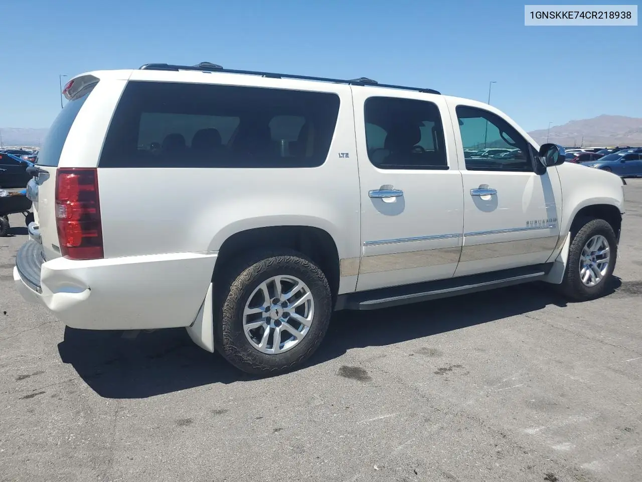 2012 Chevrolet Suburban K1500 Ltz VIN: 1GNSKKE74CR218938 Lot: 55520875