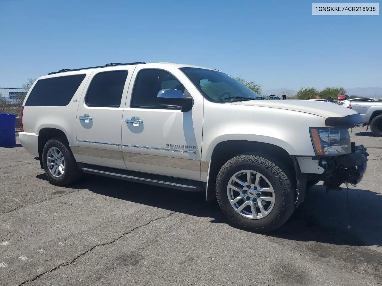 2012 Chevrolet Suburban K1500 Ltz VIN: 1GNSKKE74CR218938 Lot: 55520875