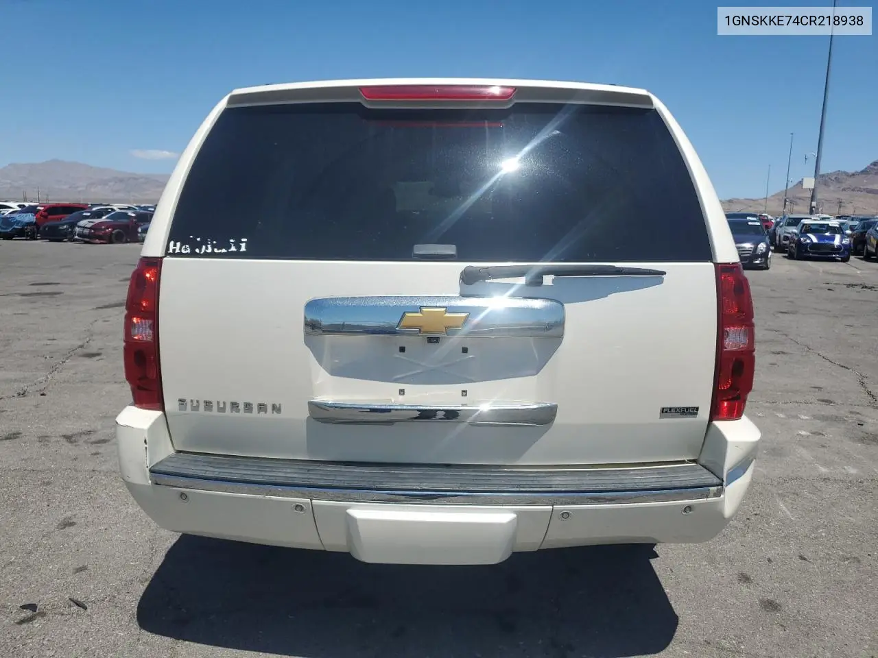 2012 Chevrolet Suburban K1500 Ltz VIN: 1GNSKKE74CR218938 Lot: 55520875