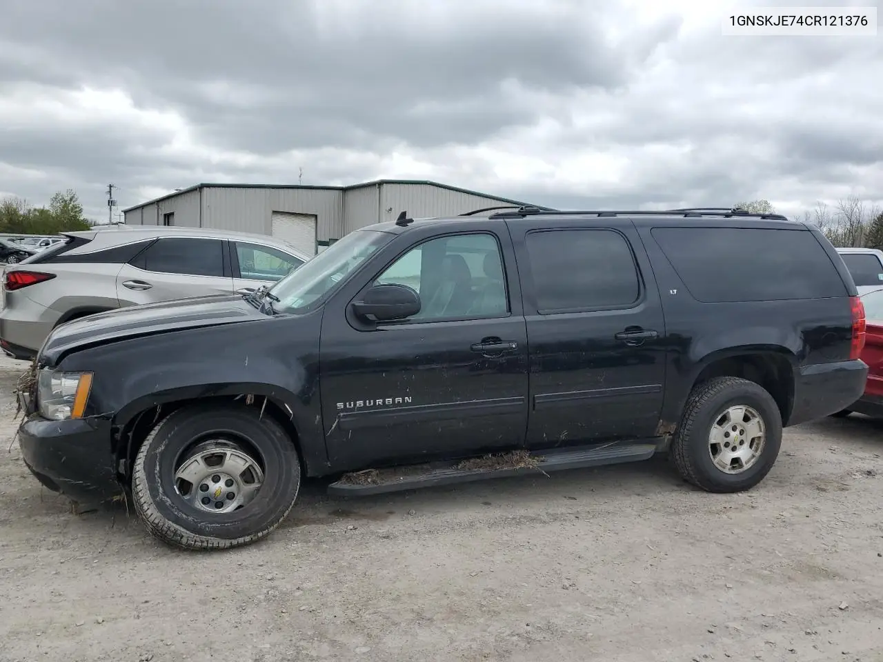 2012 Chevrolet Suburban K1500 Lt VIN: 1GNSKJE74CR121376 Lot: 56241195