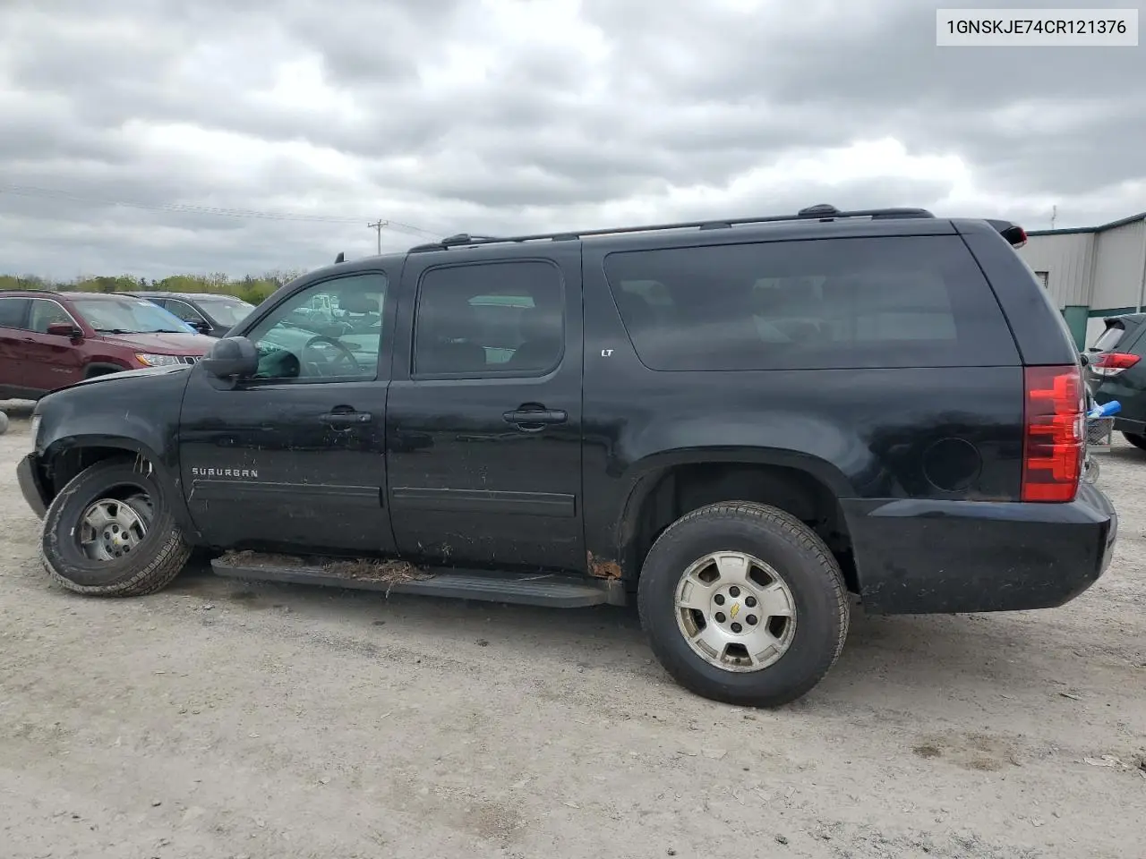 2012 Chevrolet Suburban K1500 Lt VIN: 1GNSKJE74CR121376 Lot: 56241195