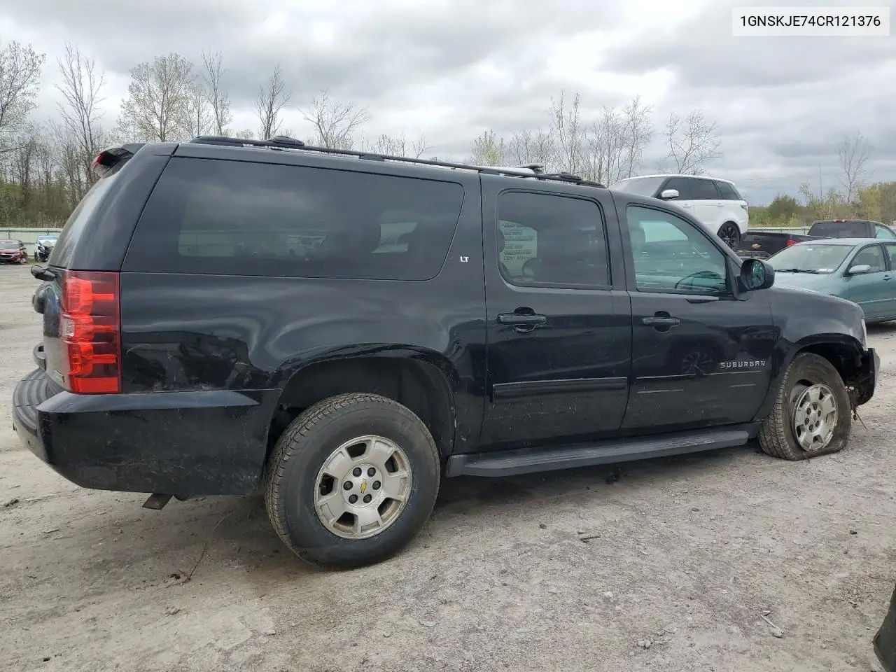 2012 Chevrolet Suburban K1500 Lt VIN: 1GNSKJE74CR121376 Lot: 56241195