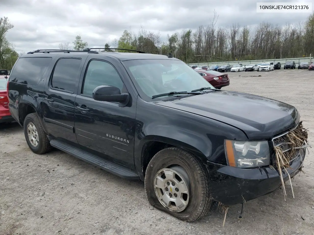 2012 Chevrolet Suburban K1500 Lt VIN: 1GNSKJE74CR121376 Lot: 56241195