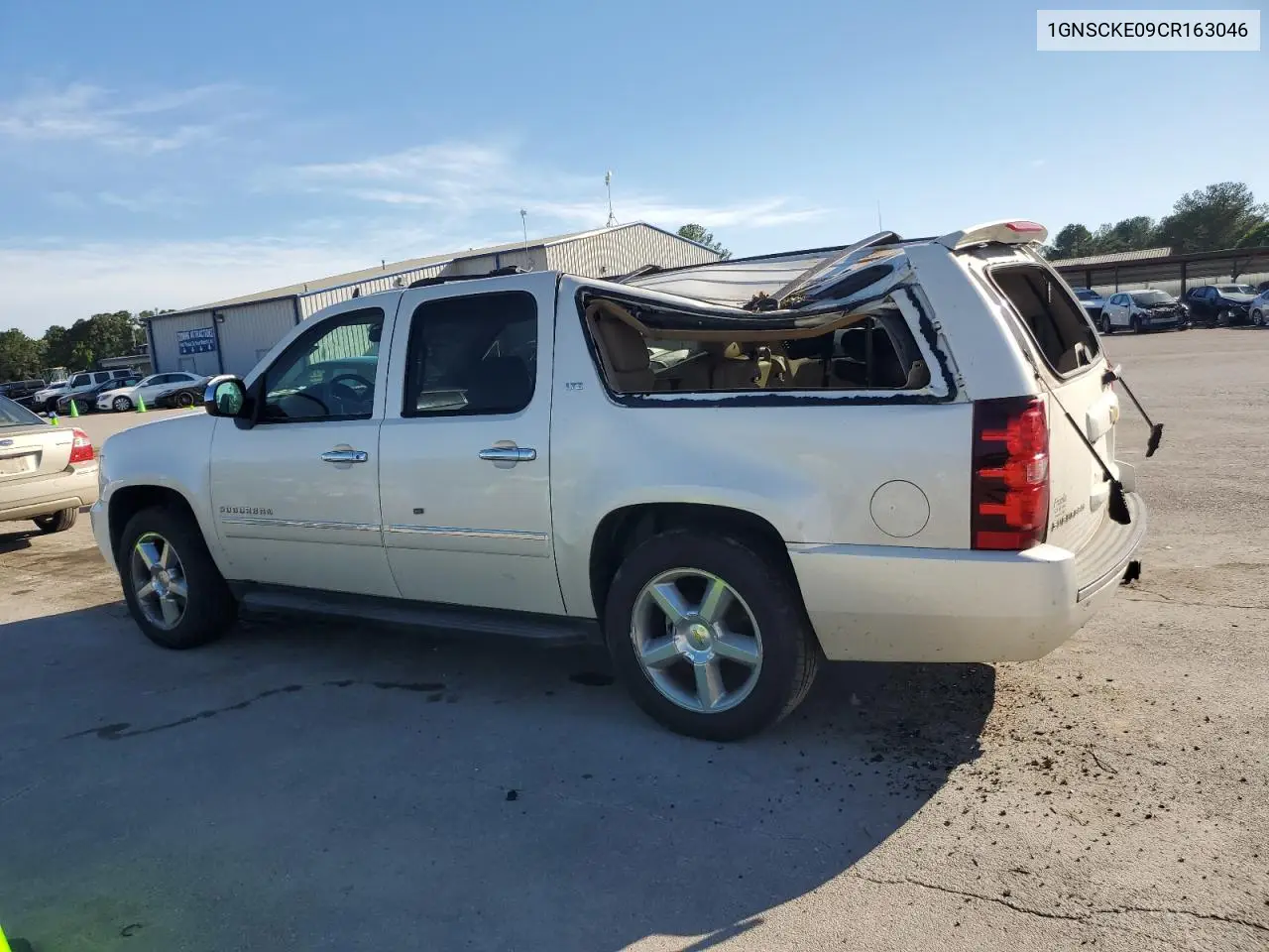 2012 Chevrolet Suburban C1500 Ltz VIN: 1GNSCKE09CR163046 Lot: 57570645