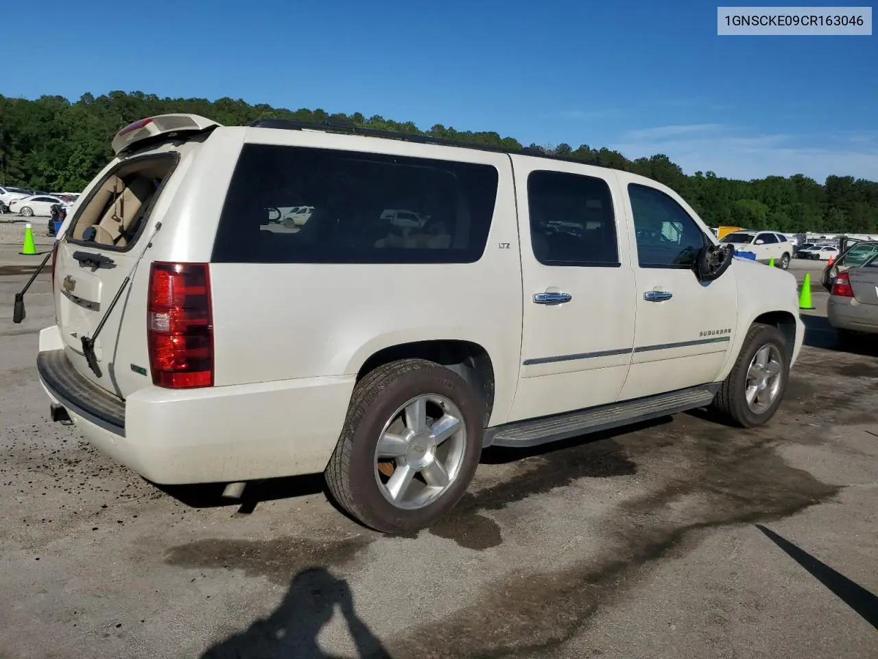 2012 Chevrolet Suburban C1500 Ltz VIN: 1GNSCKE09CR163046 Lot: 57570645