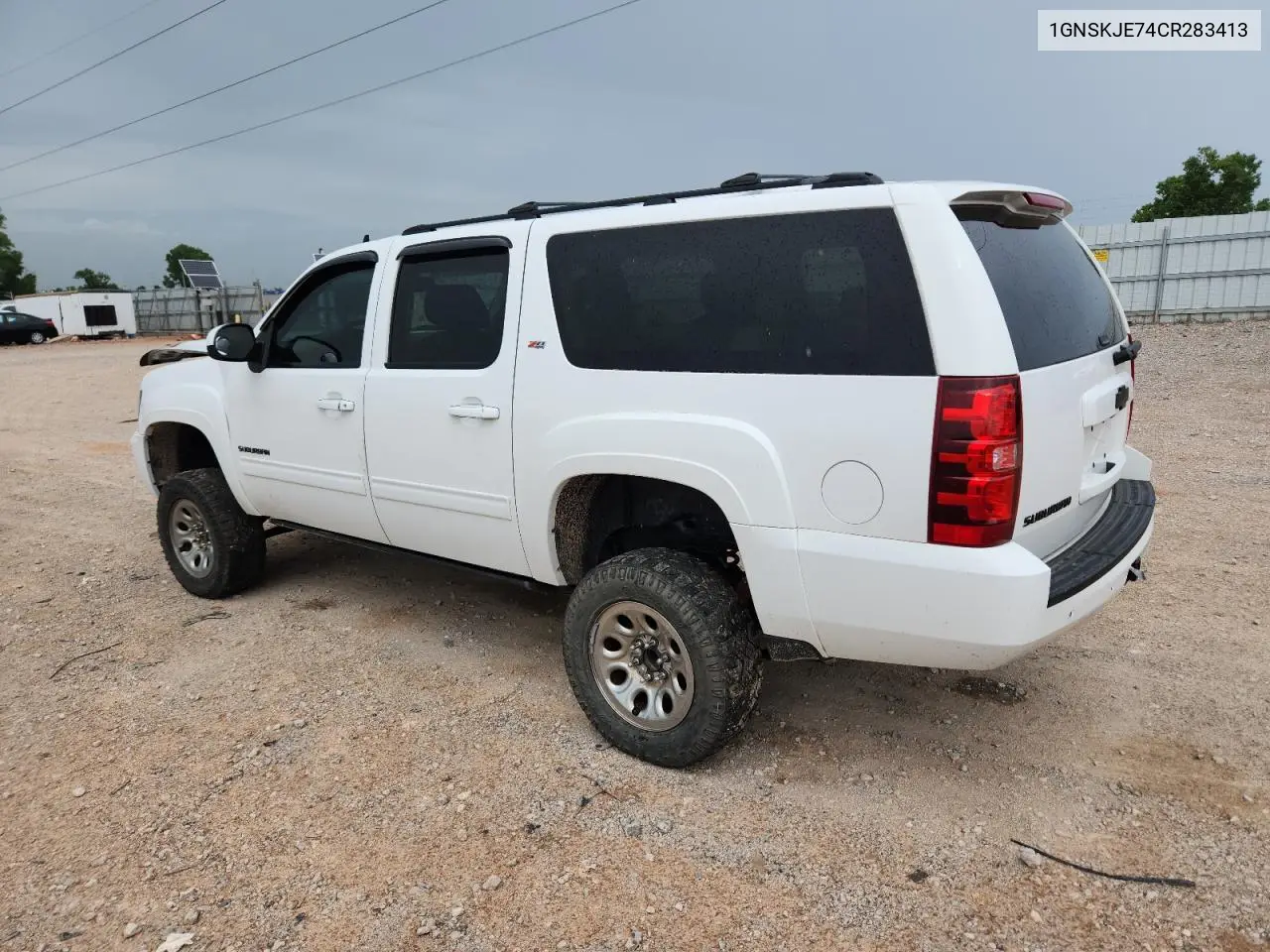 2012 Chevrolet Suburban K1500 Lt VIN: 1GNSKJE74CR283413 Lot: 58712895