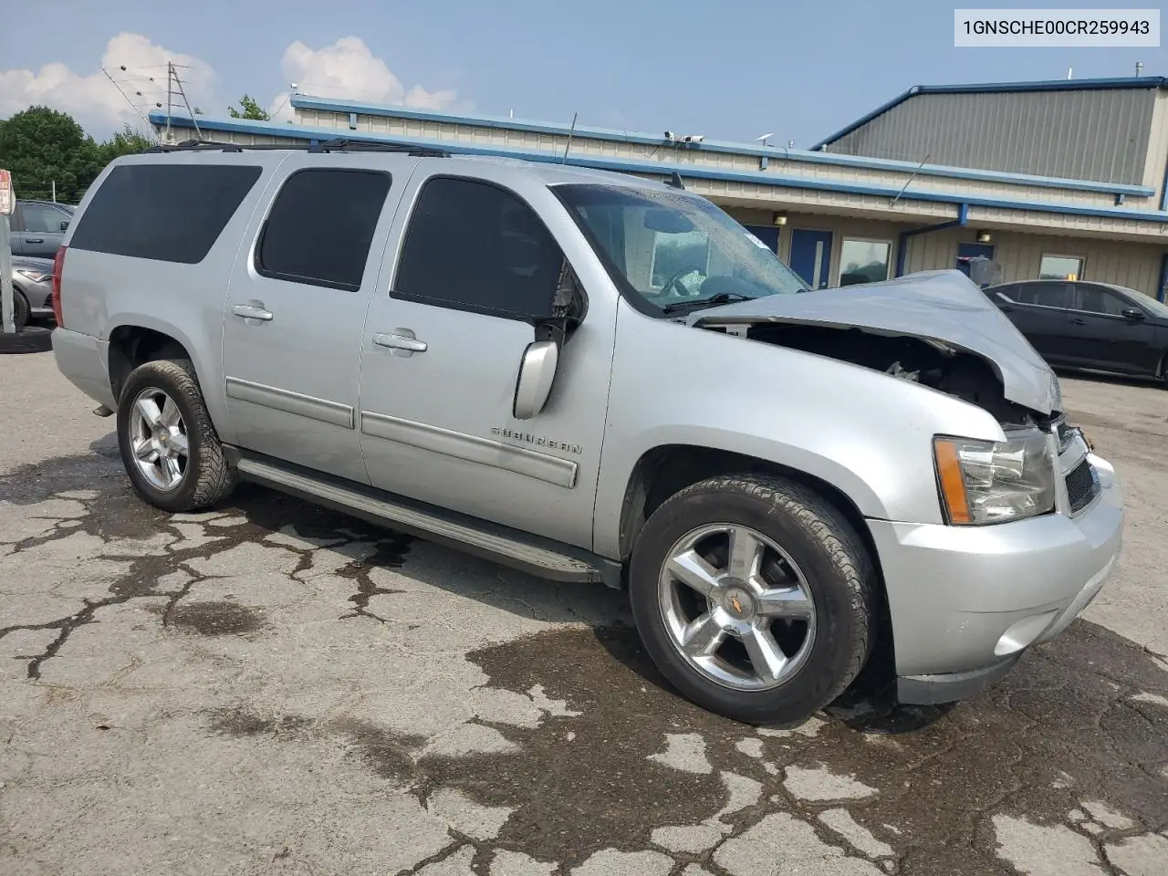 2012 Chevrolet Suburban C1500 Ls VIN: 1GNSCHE00CR259943 Lot: 59491985