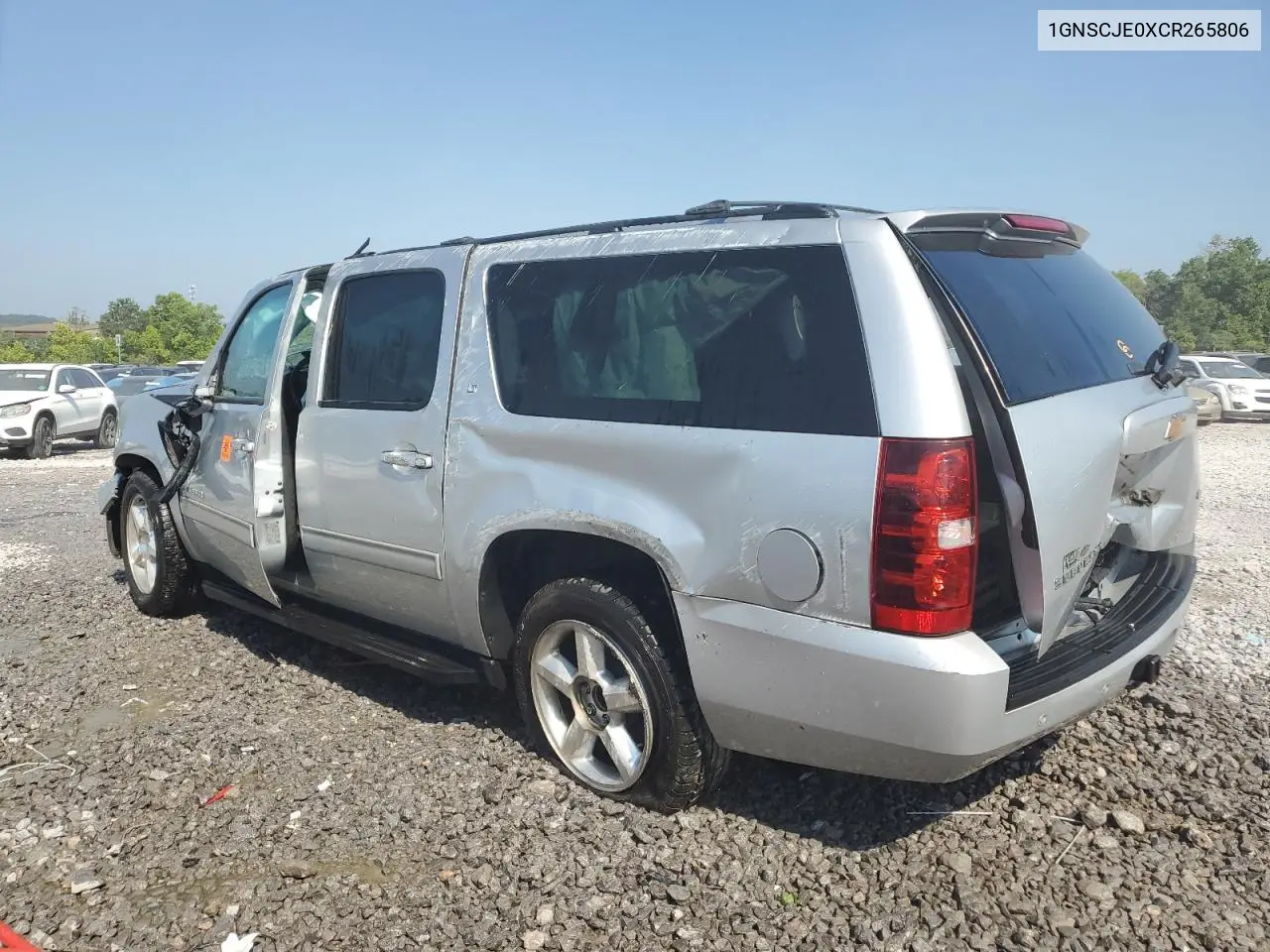 2012 Chevrolet Suburban C1500 Lt VIN: 1GNSCJE0XCR265806 Lot: 61423015