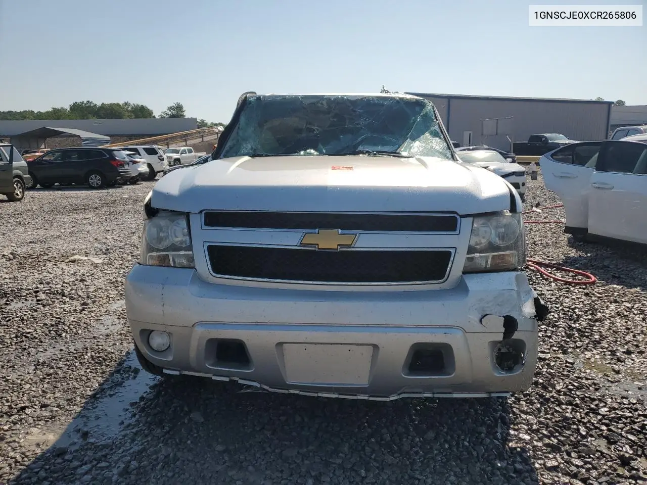 2012 Chevrolet Suburban C1500 Lt VIN: 1GNSCJE0XCR265806 Lot: 61423015