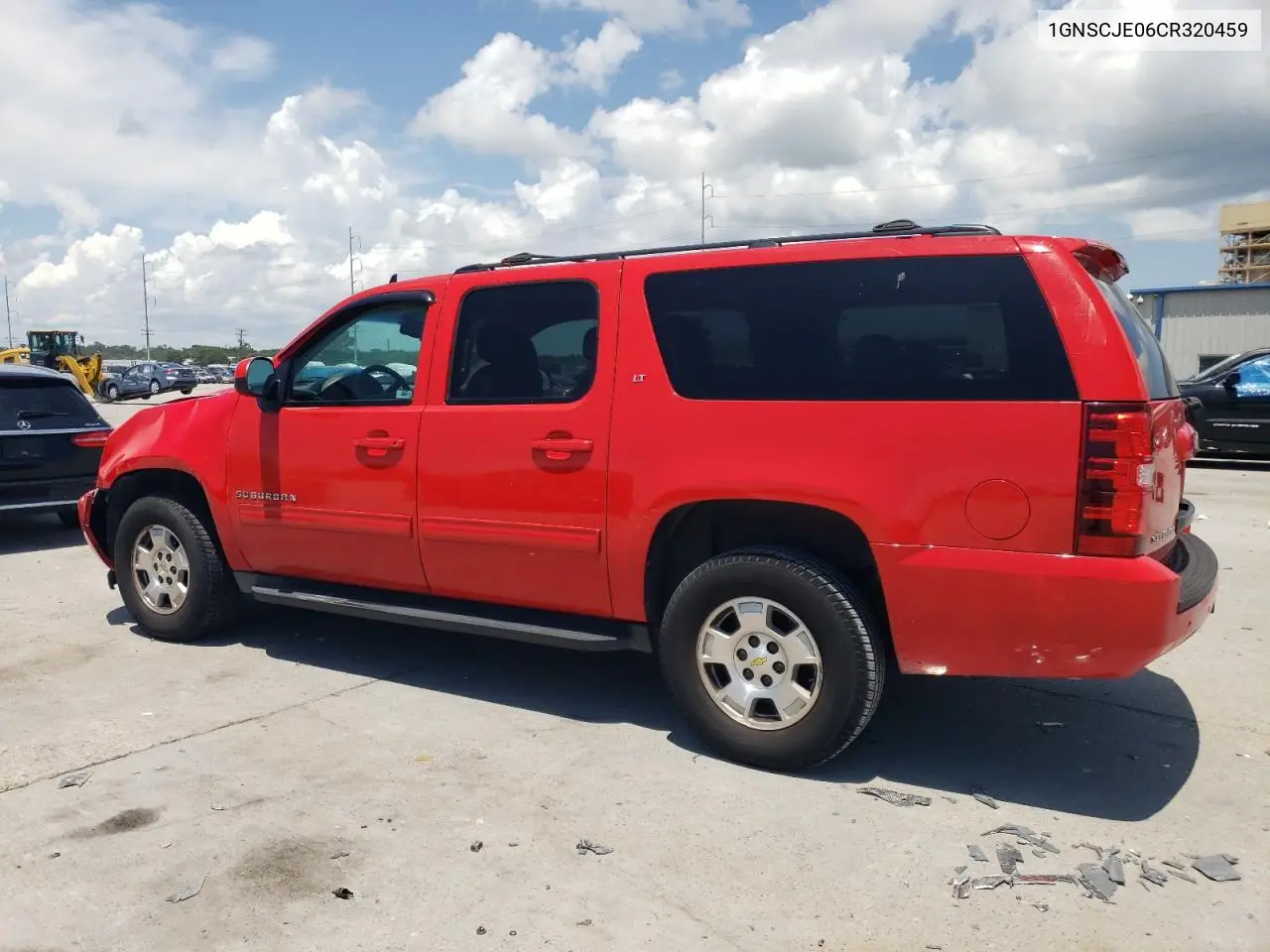 2012 Chevrolet Suburban C1500 Lt VIN: 1GNSCJE06CR320459 Lot: 62087665
