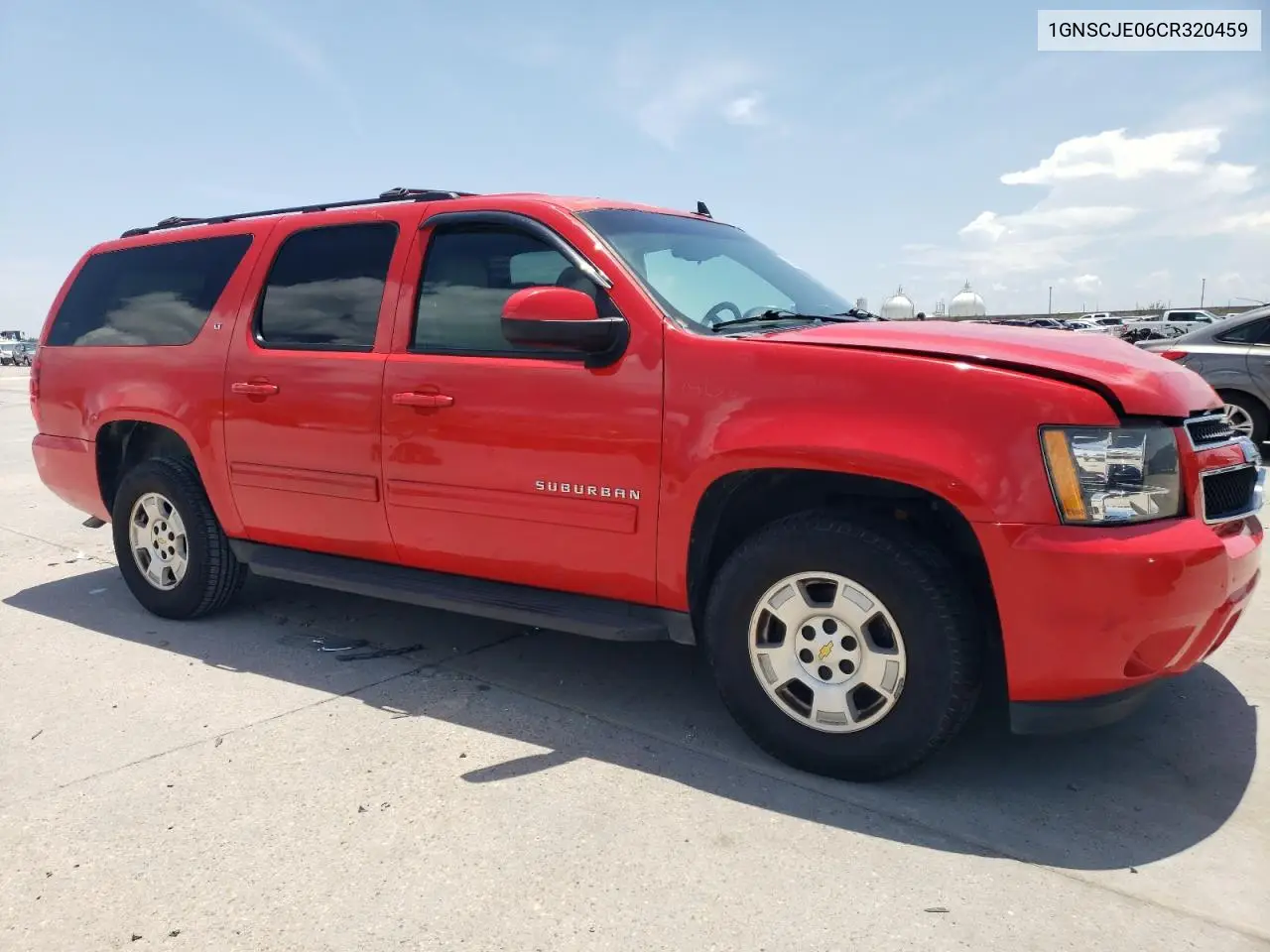 2012 Chevrolet Suburban C1500 Lt VIN: 1GNSCJE06CR320459 Lot: 62087665