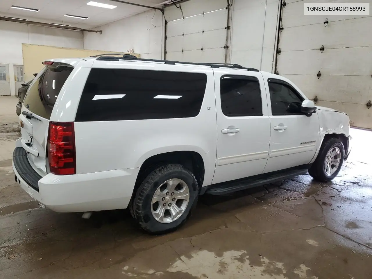 2012 Chevrolet Suburban C1500 Lt VIN: 1GNSCJE04CR158993 Lot: 62301665