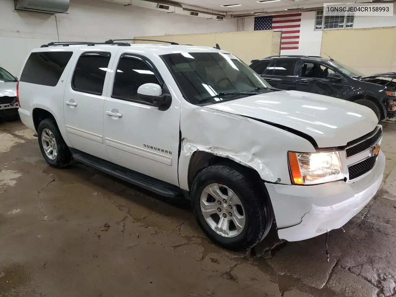 2012 Chevrolet Suburban C1500 Lt VIN: 1GNSCJE04CR158993 Lot: 62301665