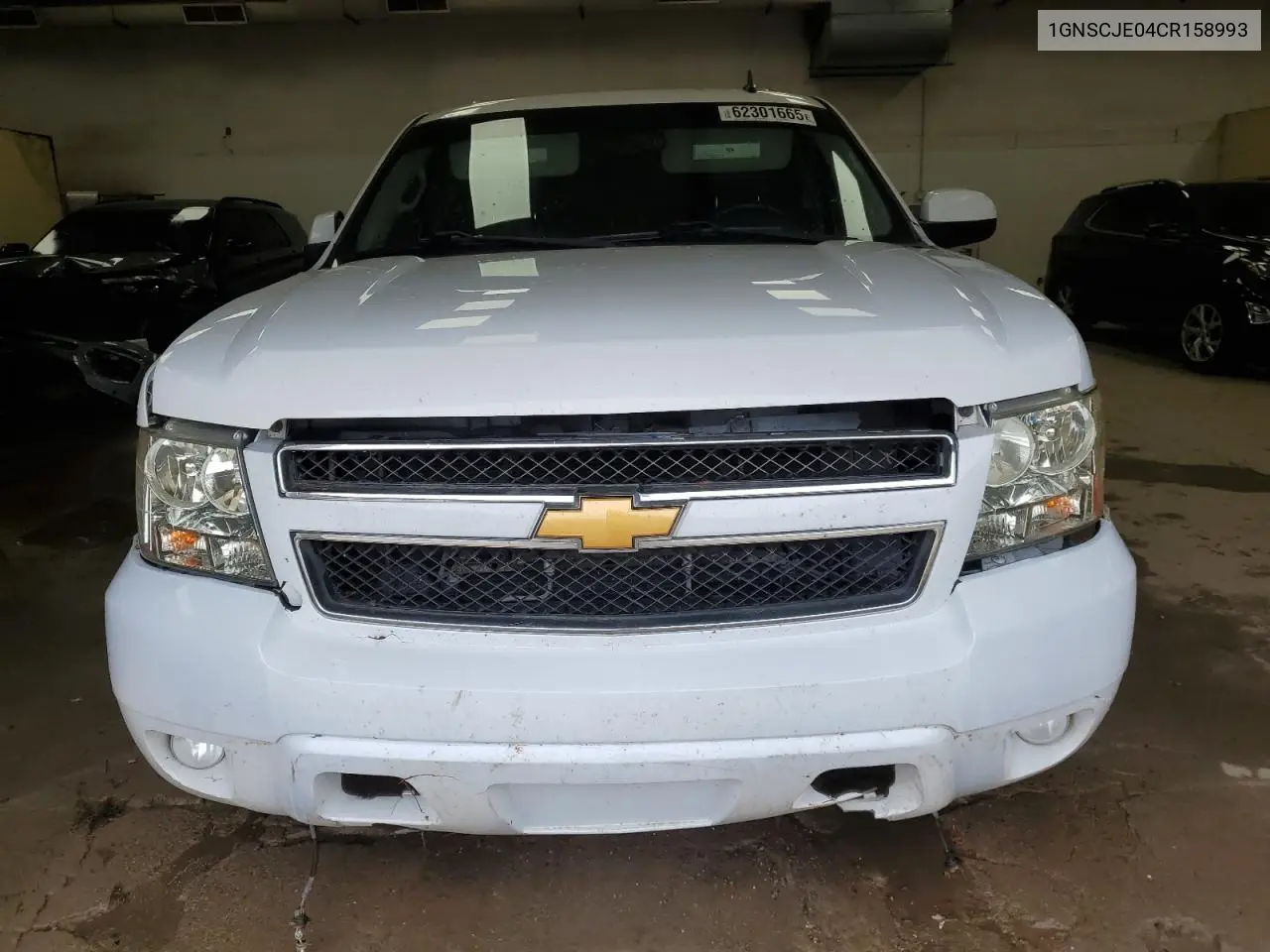 2012 Chevrolet Suburban C1500 Lt VIN: 1GNSCJE04CR158993 Lot: 62301665