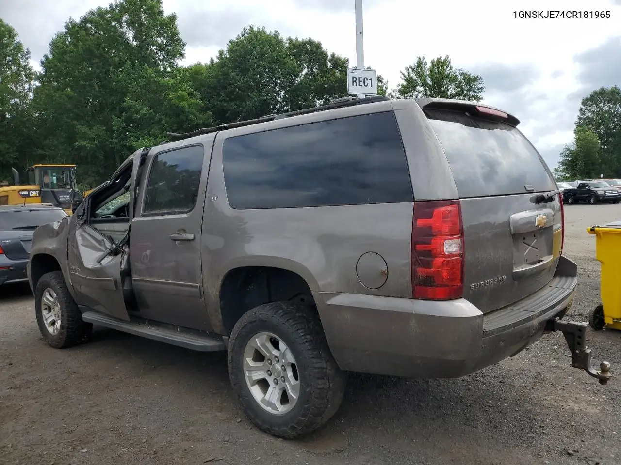 2012 Chevrolet Suburban K1500 Lt VIN: 1GNSKJE74CR181965 Lot: 62502215