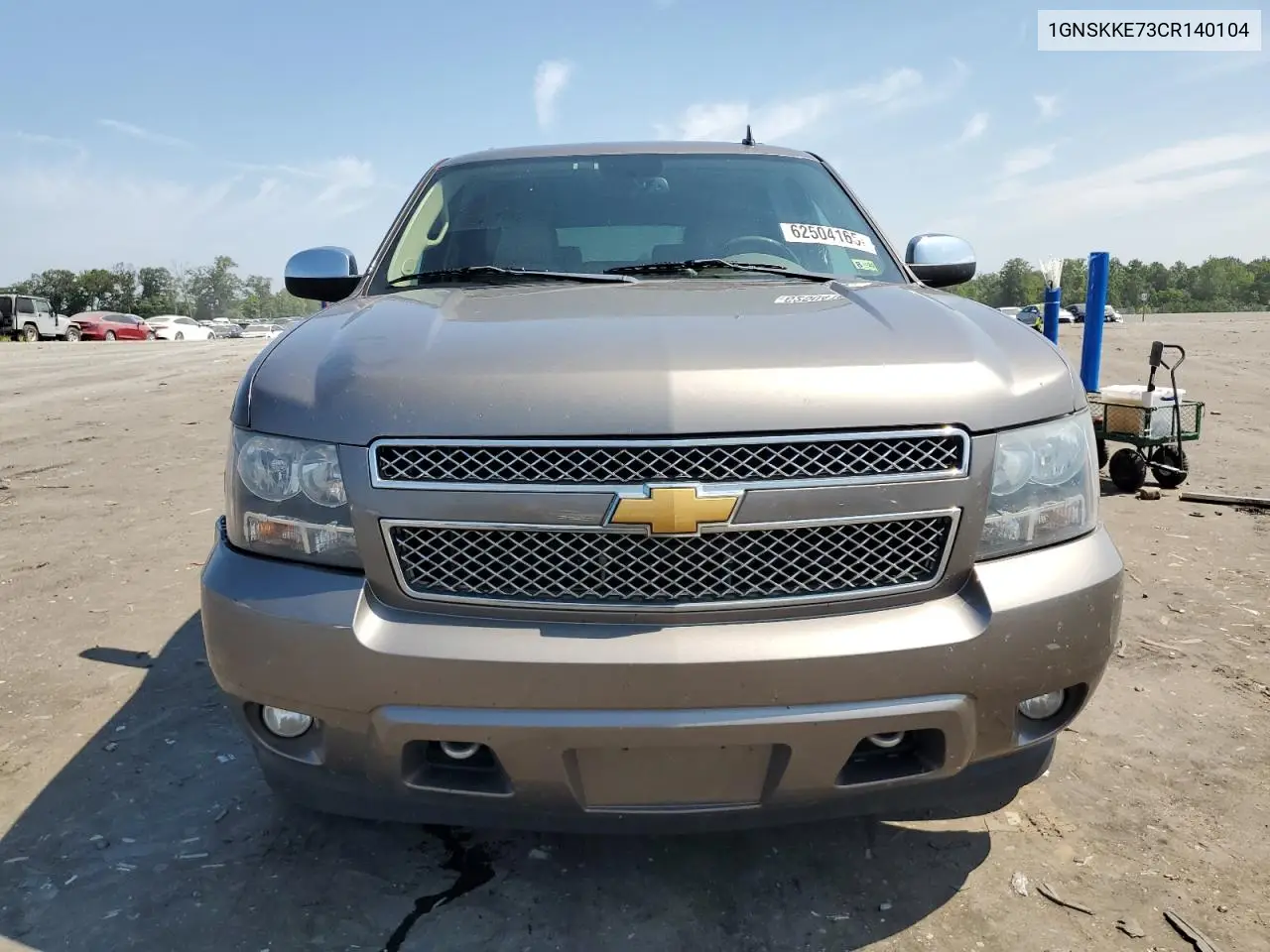 2012 Chevrolet Suburban K1500 Ltz VIN: 1GNSKKE73CR140104 Lot: 62504165