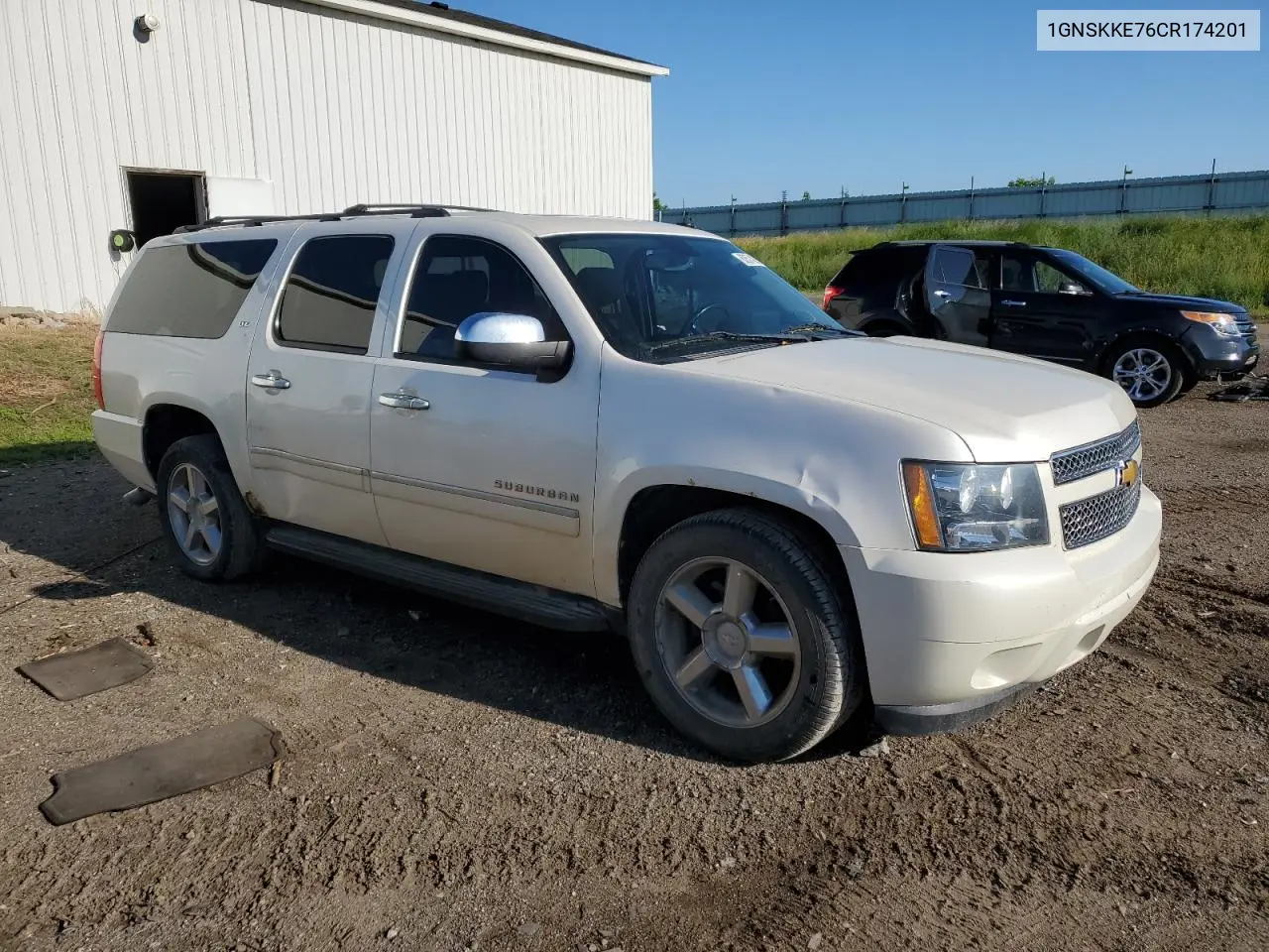 2012 Chevrolet Suburban K1500 Ltz VIN: 1GNSKKE76CR174201 Lot: 62574295
