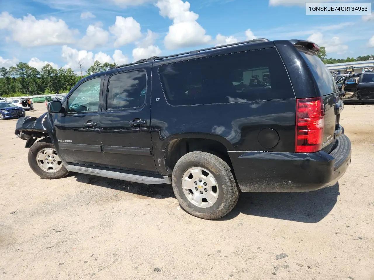 2012 Chevrolet Suburban K1500 Lt VIN: 1GNSKJE74CR134953 Lot: 62585965
