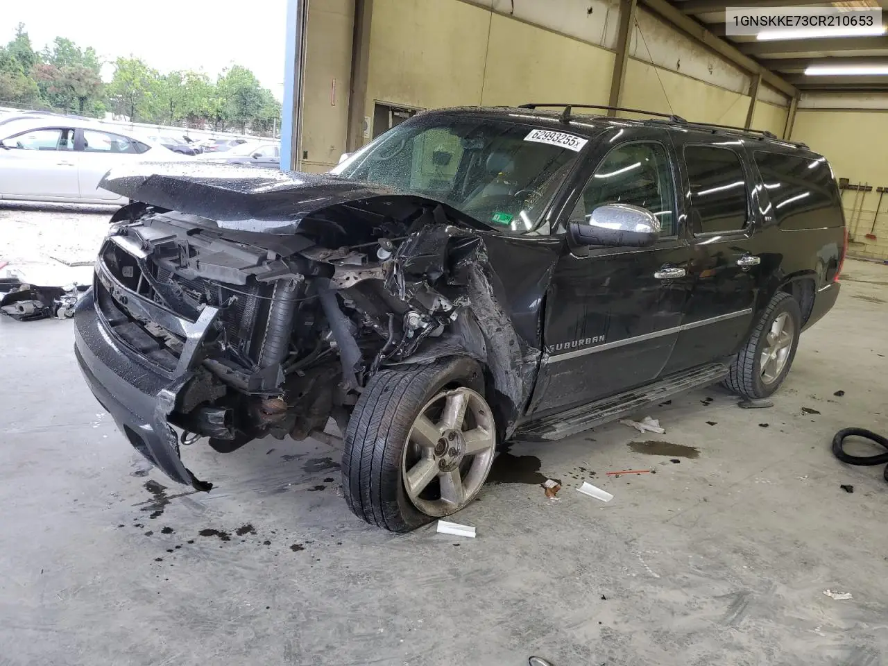 2012 Chevrolet Suburban K1500 Ltz VIN: 1GNSKKE73CR210653 Lot: 62993255