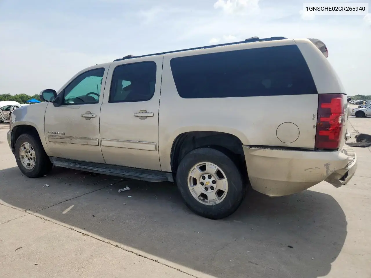 2012 Chevrolet Suburban C1500 Ls VIN: 1GNSCHE02CR265940 Lot: 63252785