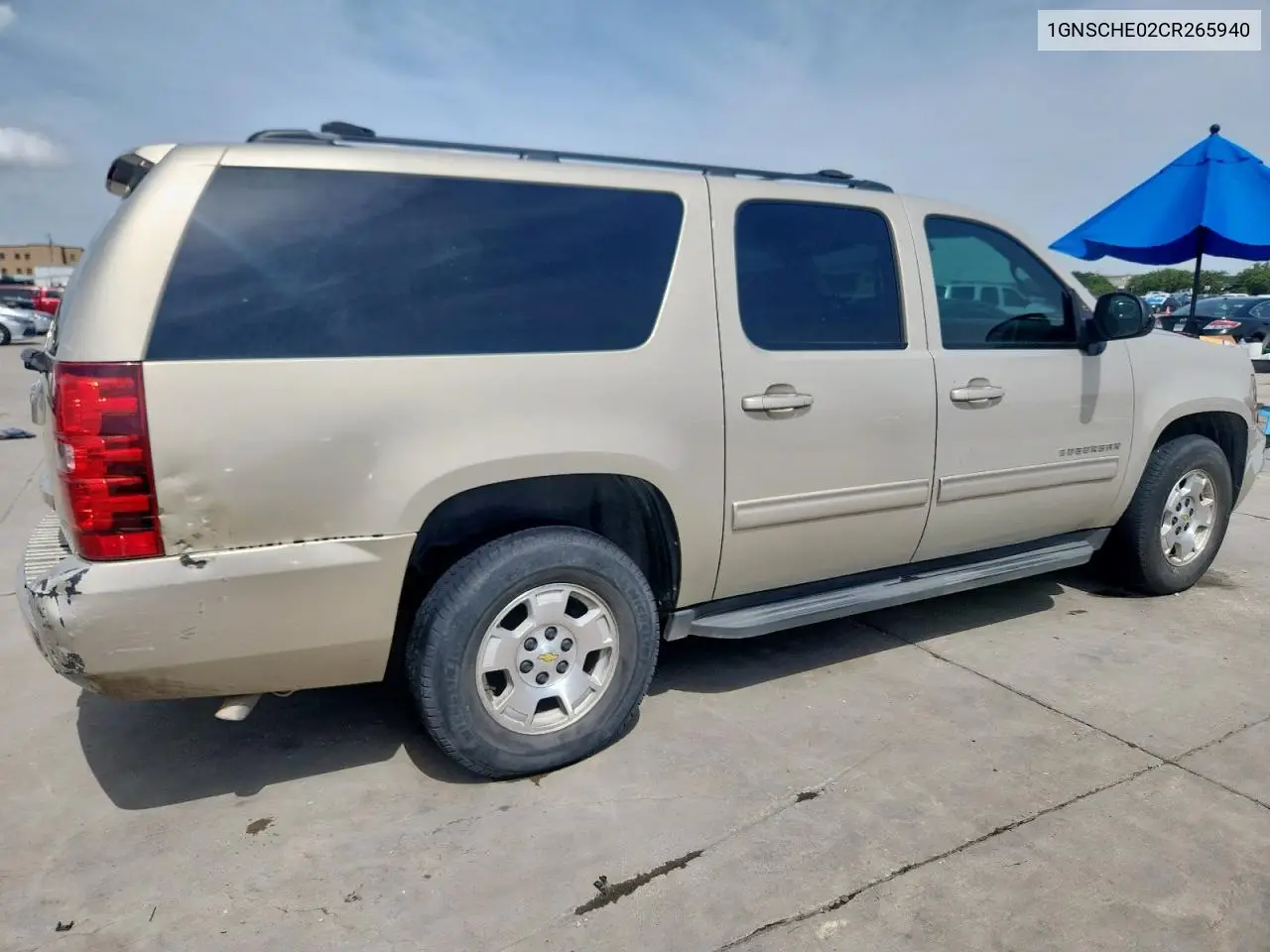 2012 Chevrolet Suburban C1500 Ls VIN: 1GNSCHE02CR265940 Lot: 63252785