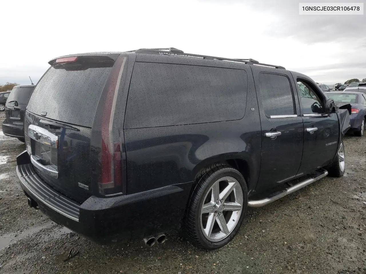 2012 Chevrolet Suburban C1500 Lt VIN: 1GNSCJE03CR106478 Lot: 81339414