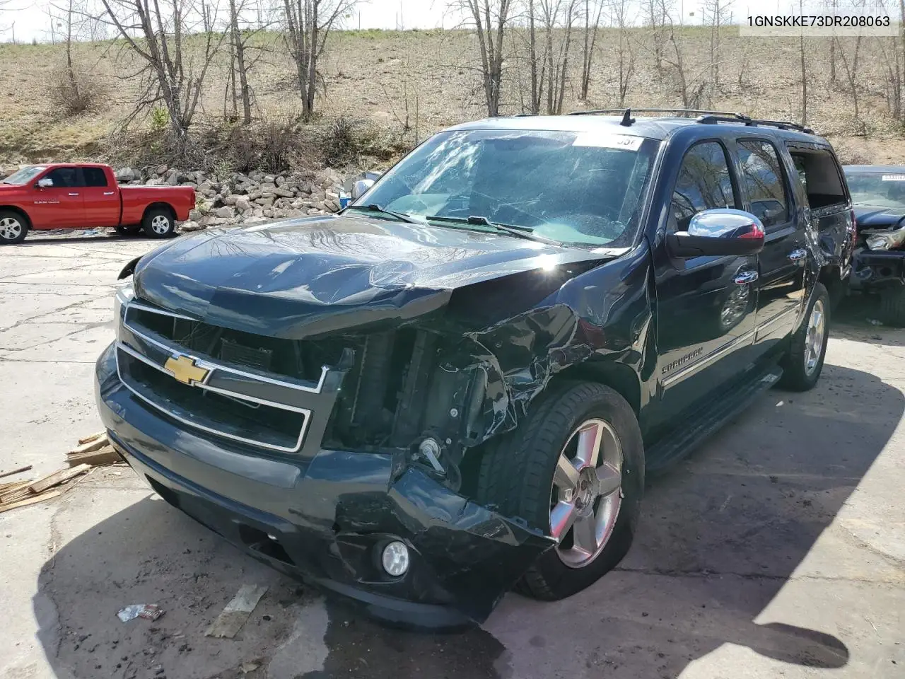 2013 Chevrolet Suburban K1500 Ltz VIN: 1GNSKKE73DR208063 Lot: 53294935