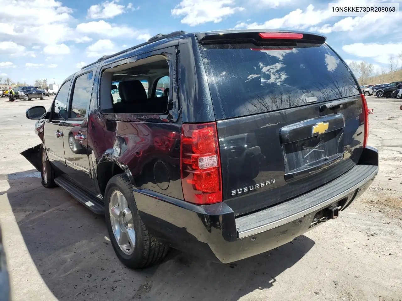 2013 Chevrolet Suburban K1500 Ltz VIN: 1GNSKKE73DR208063 Lot: 53294935