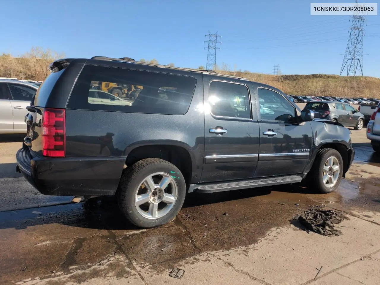 2013 Chevrolet Suburban K1500 Ltz VIN: 1GNSKKE73DR208063 Lot: 53294935