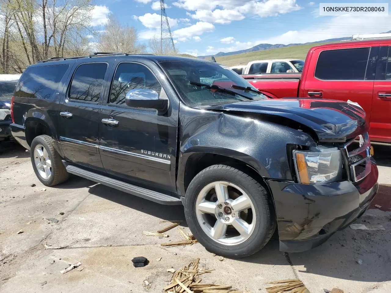 2013 Chevrolet Suburban K1500 Ltz VIN: 1GNSKKE73DR208063 Lot: 53294935