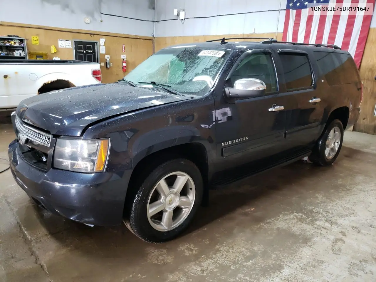 2013 Chevrolet Suburban K1500 Lt VIN: 1GNSKJE75DR191647 Lot: 54132905