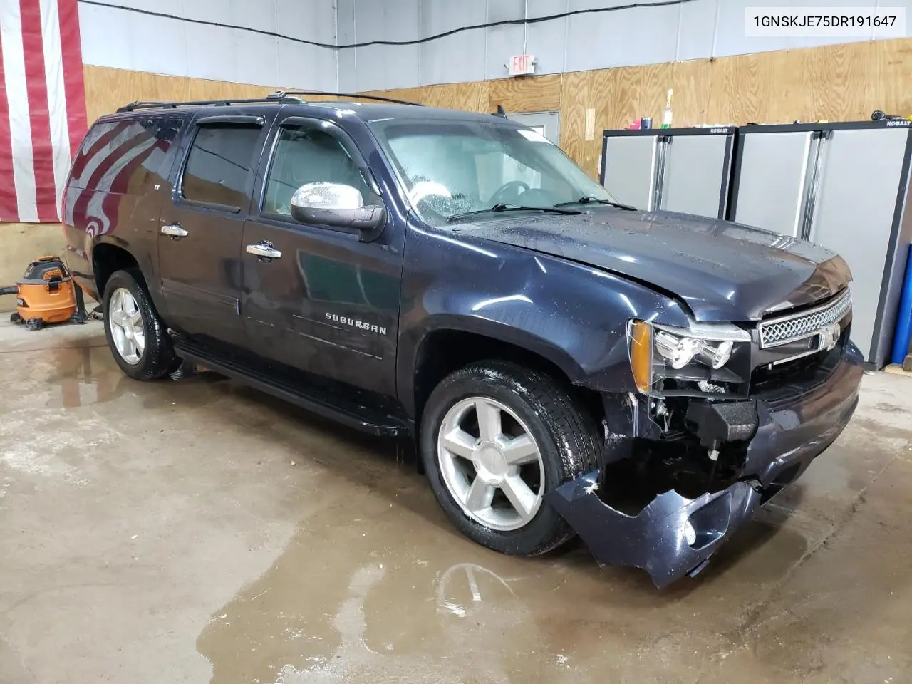 2013 Chevrolet Suburban K1500 Lt VIN: 1GNSKJE75DR191647 Lot: 54132905