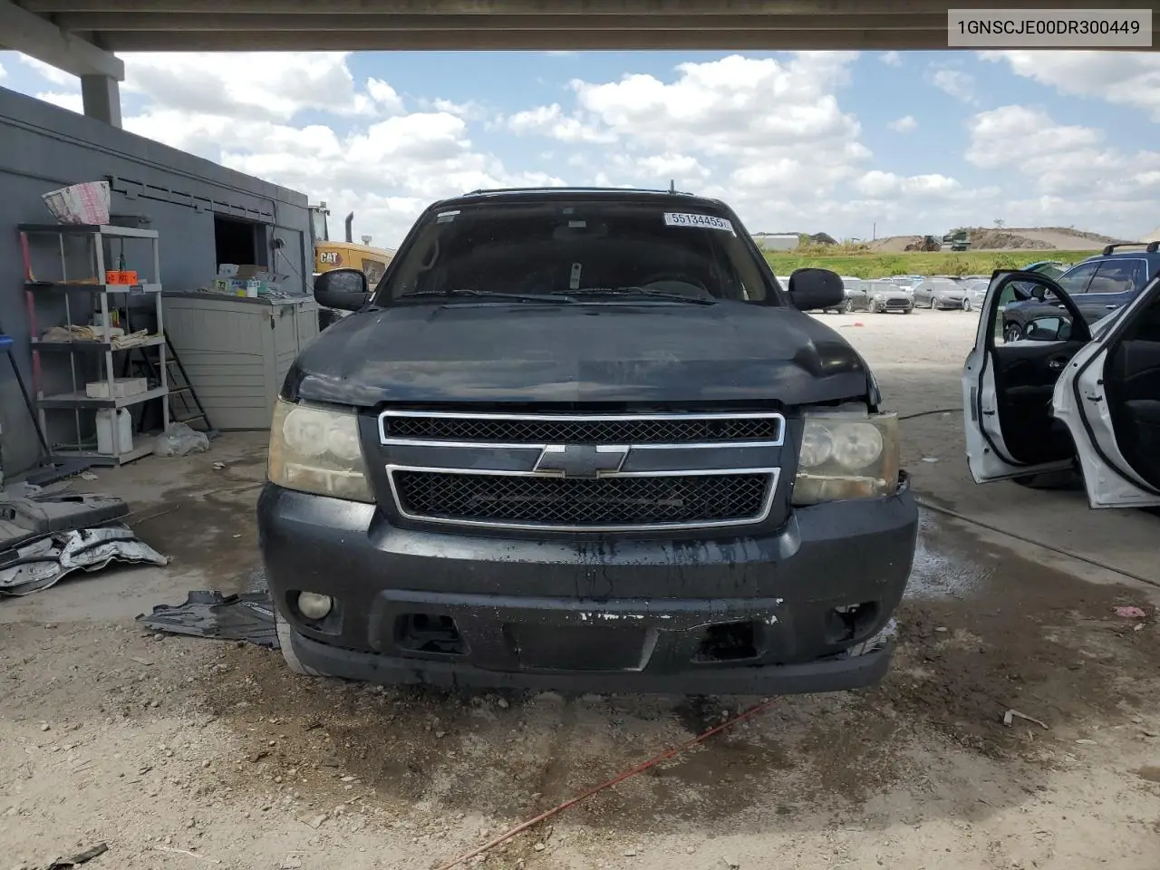 2013 Chevrolet Suburban C1500 Lt VIN: 1GNSCJE00DR300449 Lot: 55134455