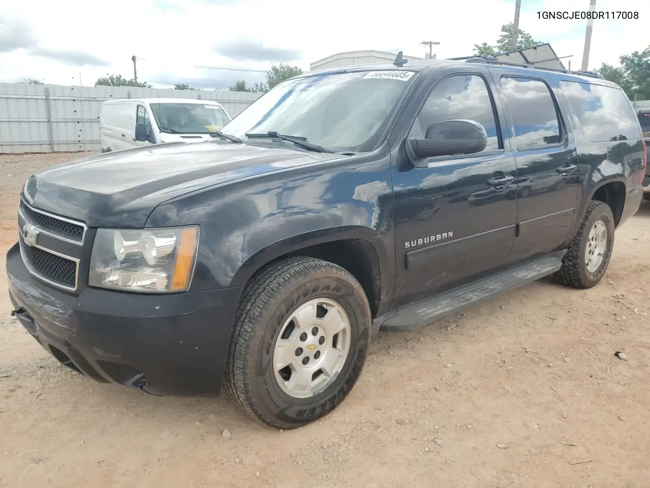2013 Chevrolet Suburban C1500 Lt VIN: 1GNSCJE08DR117008 Lot: 56046605