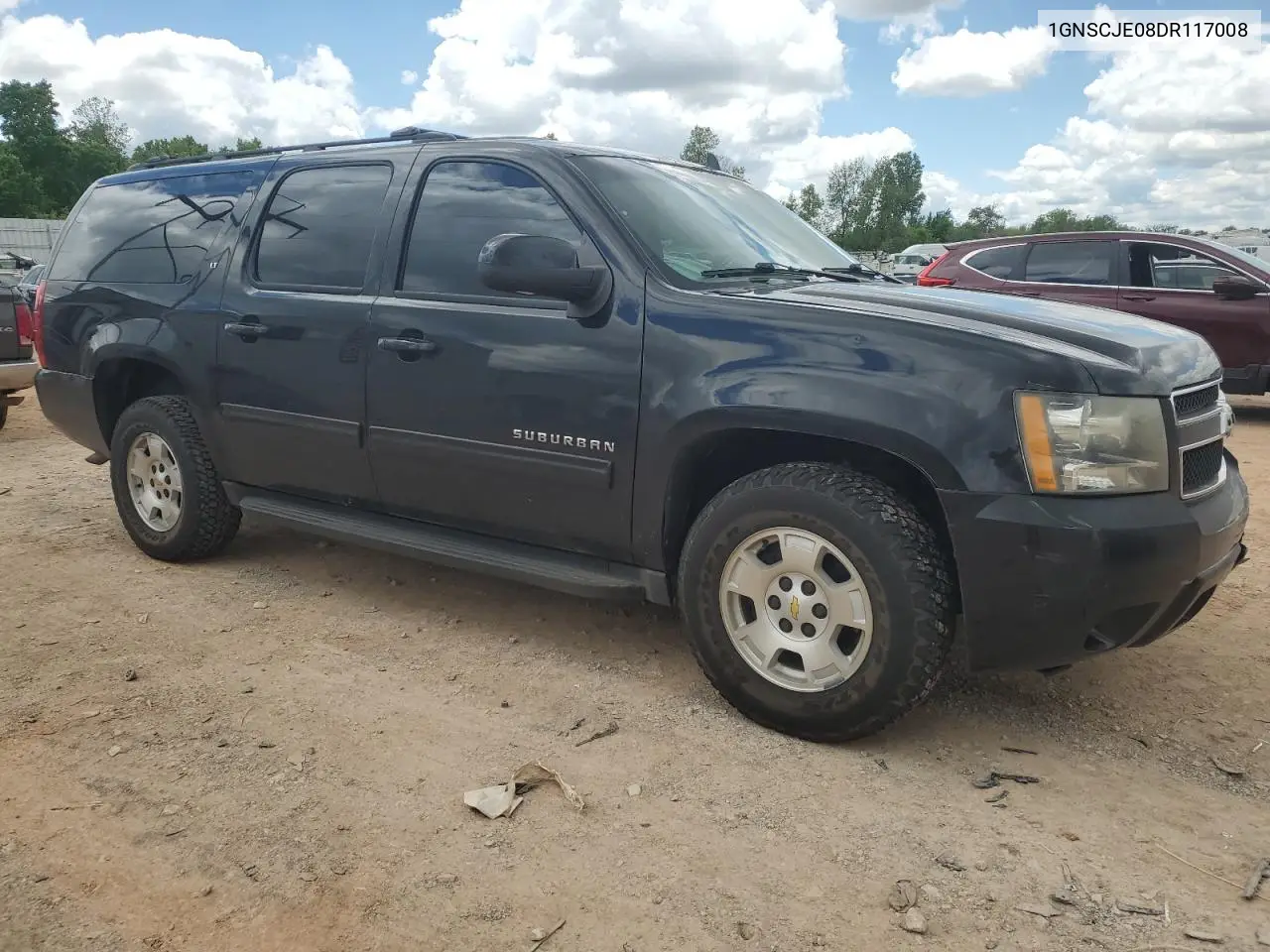 2013 Chevrolet Suburban C1500 Lt VIN: 1GNSCJE08DR117008 Lot: 56046605