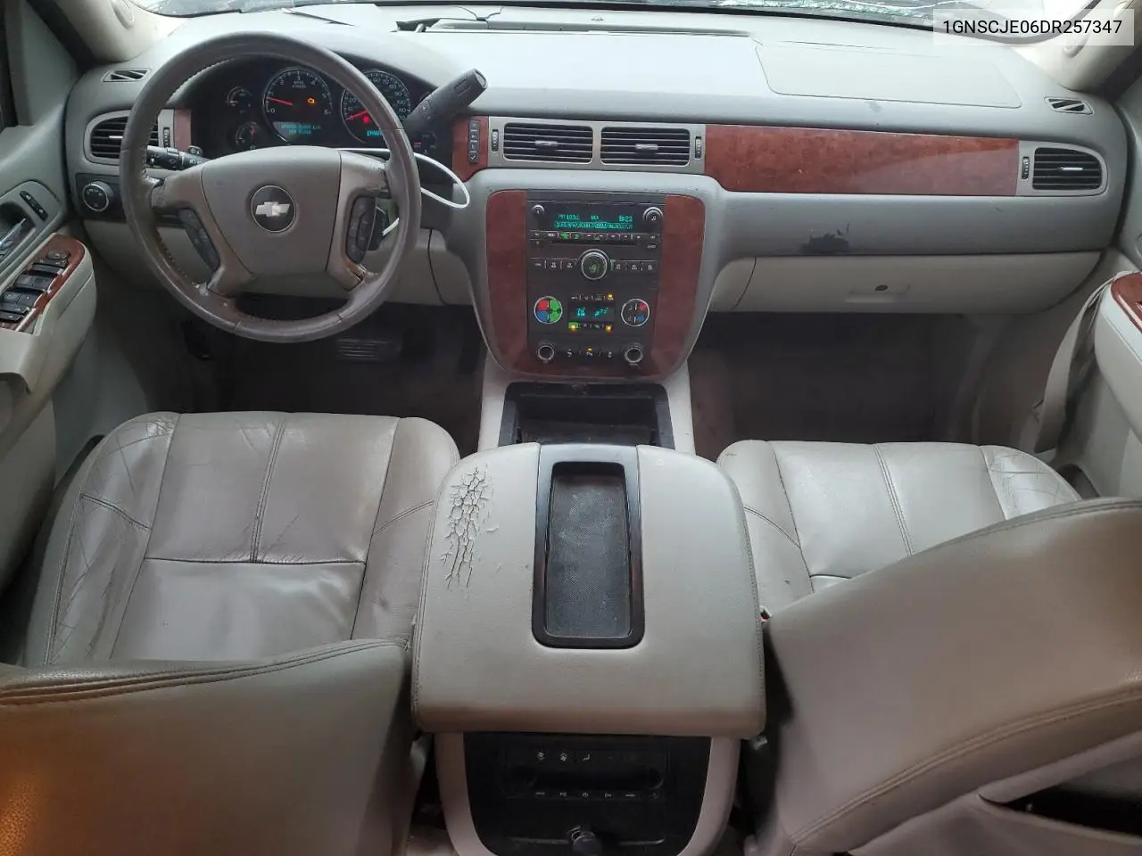 2013 Chevrolet Suburban C1500 Lt VIN: 1GNSCJE06DR257347 Lot: 56209335