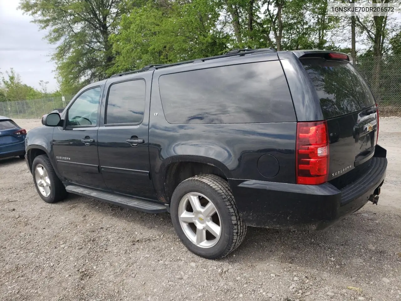 2013 Chevrolet Suburban K1500 Lt VIN: 1GNSKJE70DR206572 Lot: 56277455