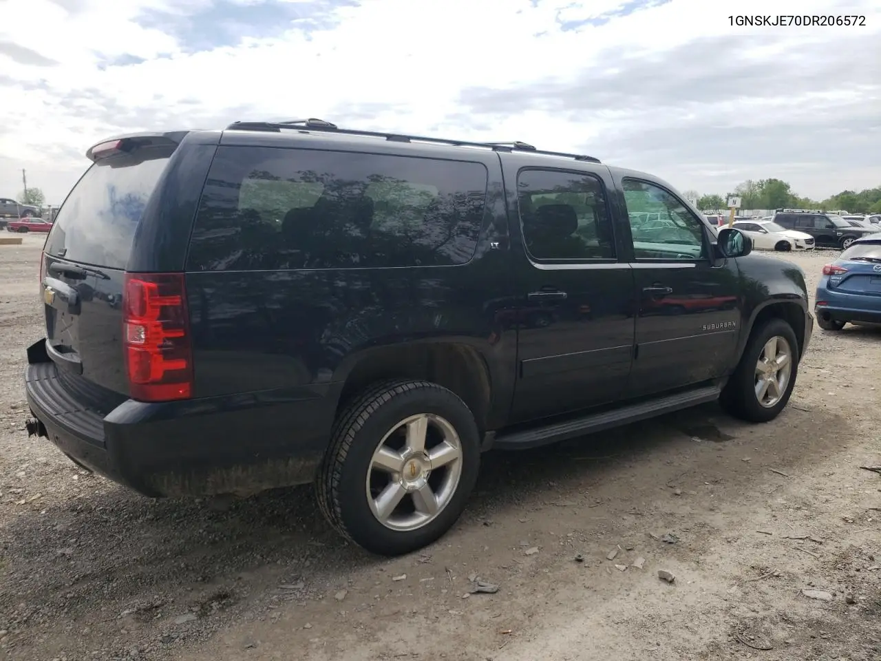 2013 Chevrolet Suburban K1500 Lt VIN: 1GNSKJE70DR206572 Lot: 56277455