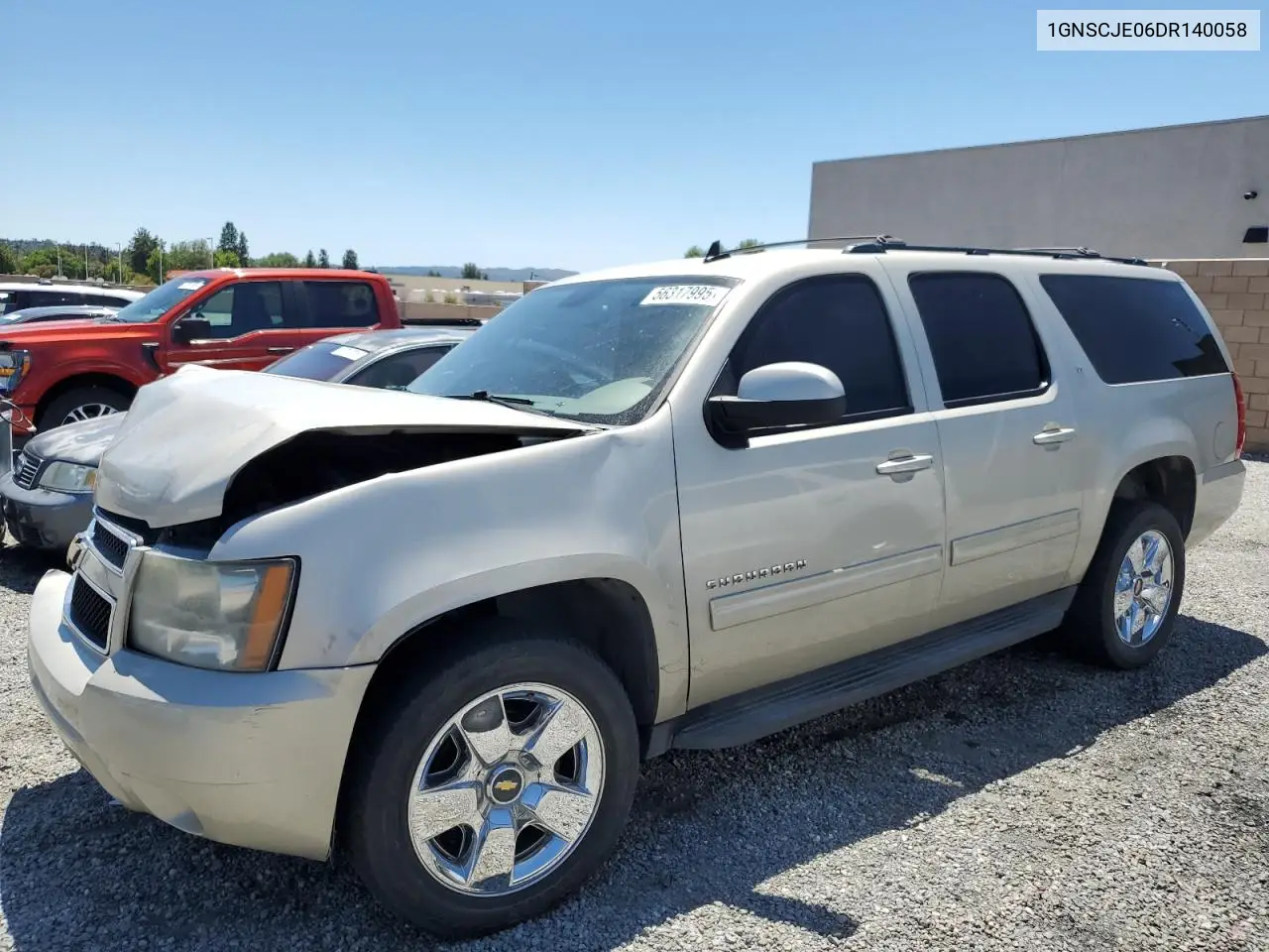2013 Chevrolet Suburban C1500 Lt VIN: 1GNSCJE06DR140058 Lot: 56317995