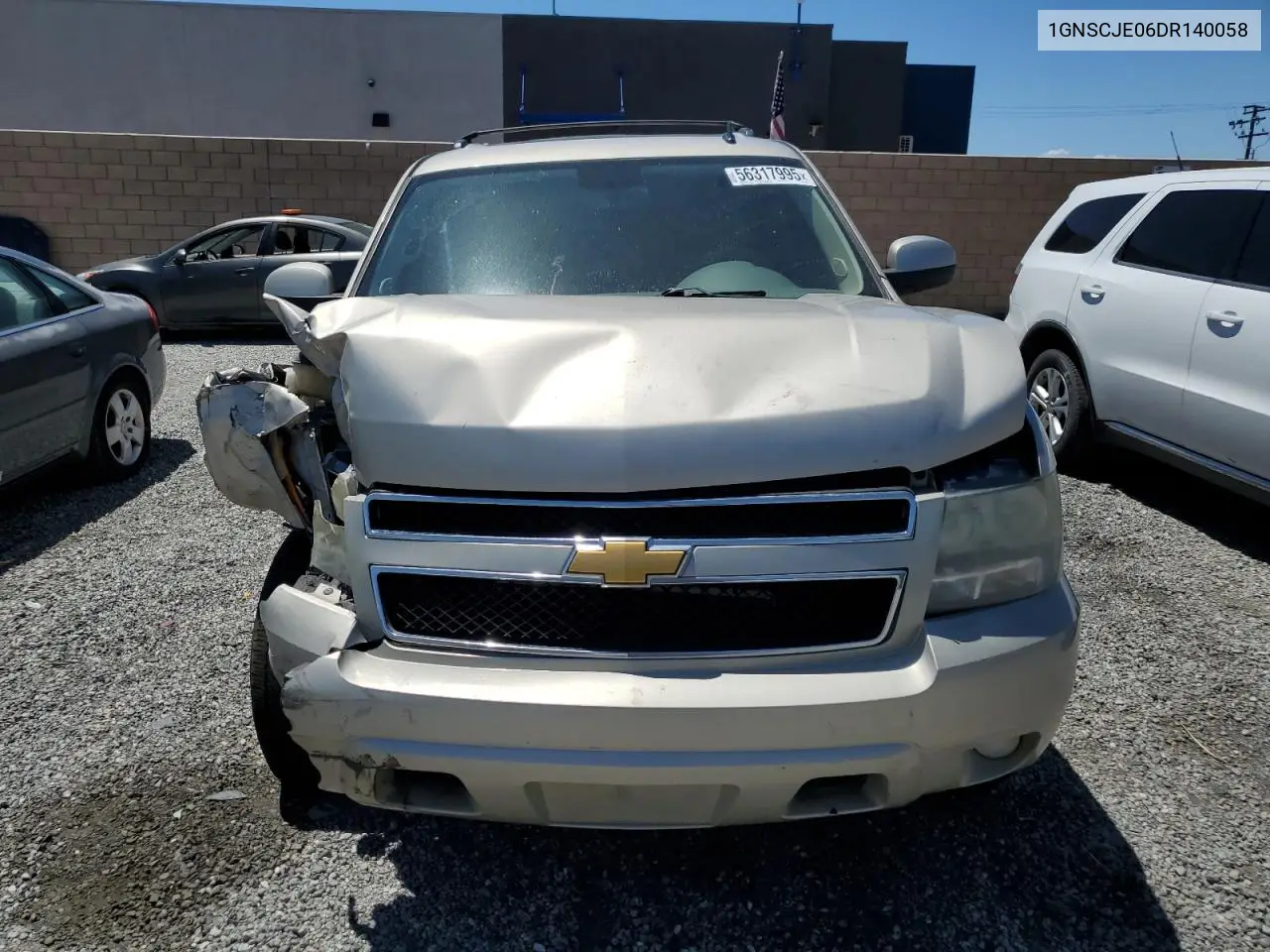 2013 Chevrolet Suburban C1500 Lt VIN: 1GNSCJE06DR140058 Lot: 56317995
