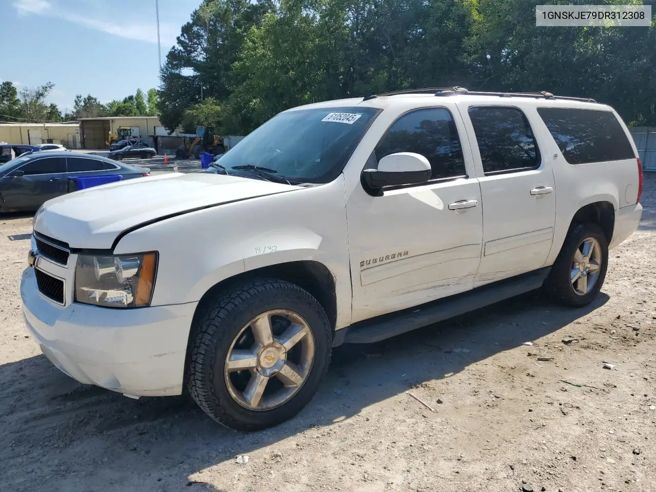 2013 Chevrolet Suburban K1500 Lt VIN: 1GNSKJE79DR312308 Lot: 61052045