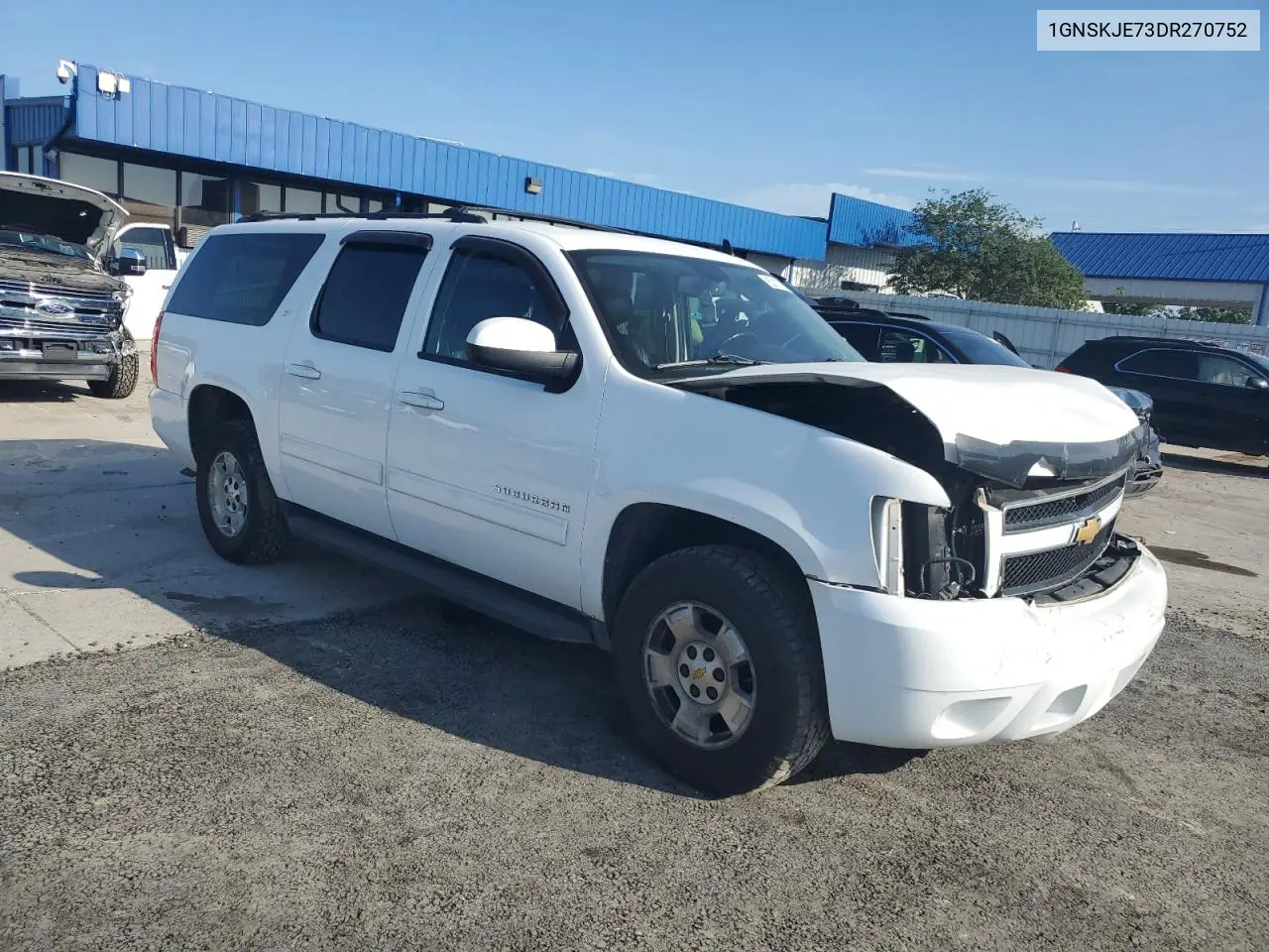 2013 Chevrolet Suburban K1500 Lt VIN: 1GNSKJE73DR270752 Lot: 62177835