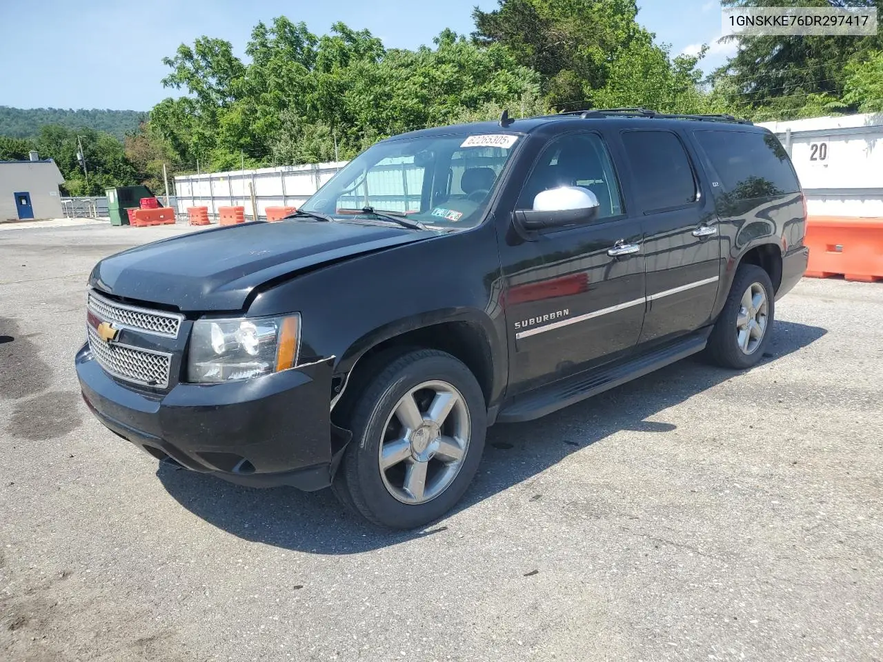2013 Chevrolet Suburban K1500 Ltz VIN: 1GNSKKE76DR297417 Lot: 62265305