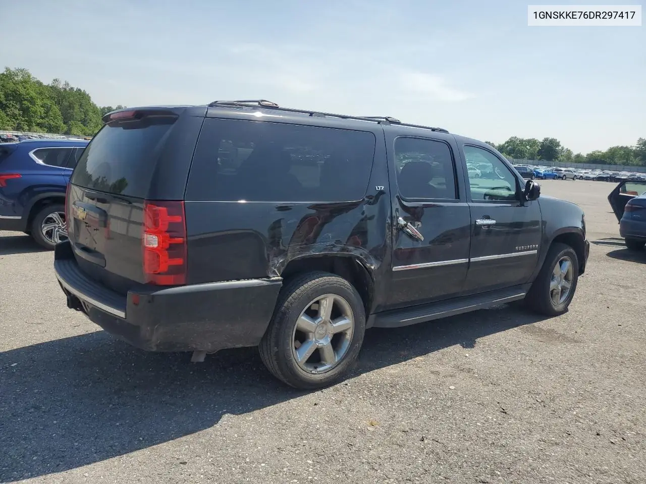 2013 Chevrolet Suburban K1500 Ltz VIN: 1GNSKKE76DR297417 Lot: 62265305
