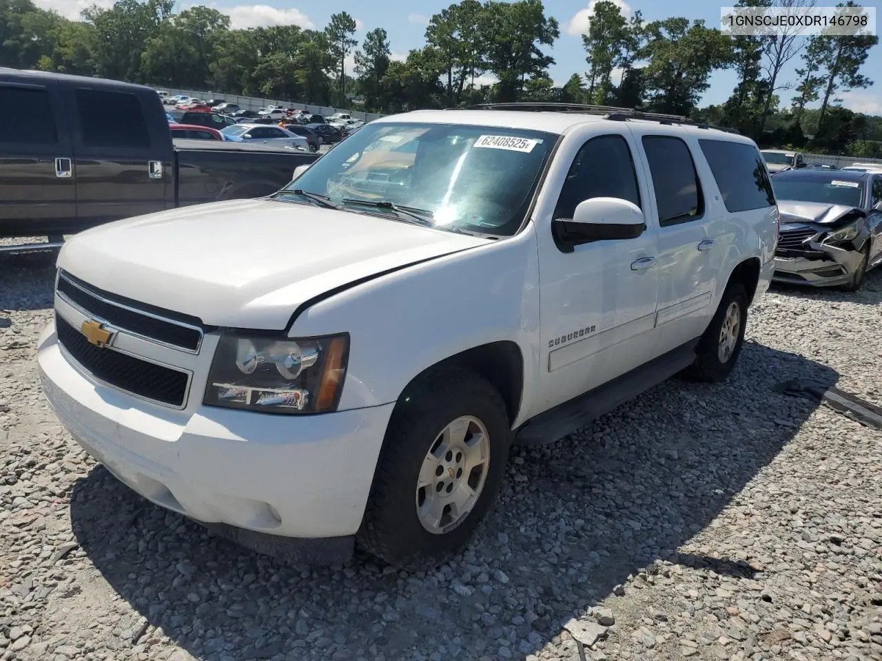 2013 Chevrolet Suburban C1500 Lt VIN: 1GNSCJE0XDR146798 Lot: 62408525