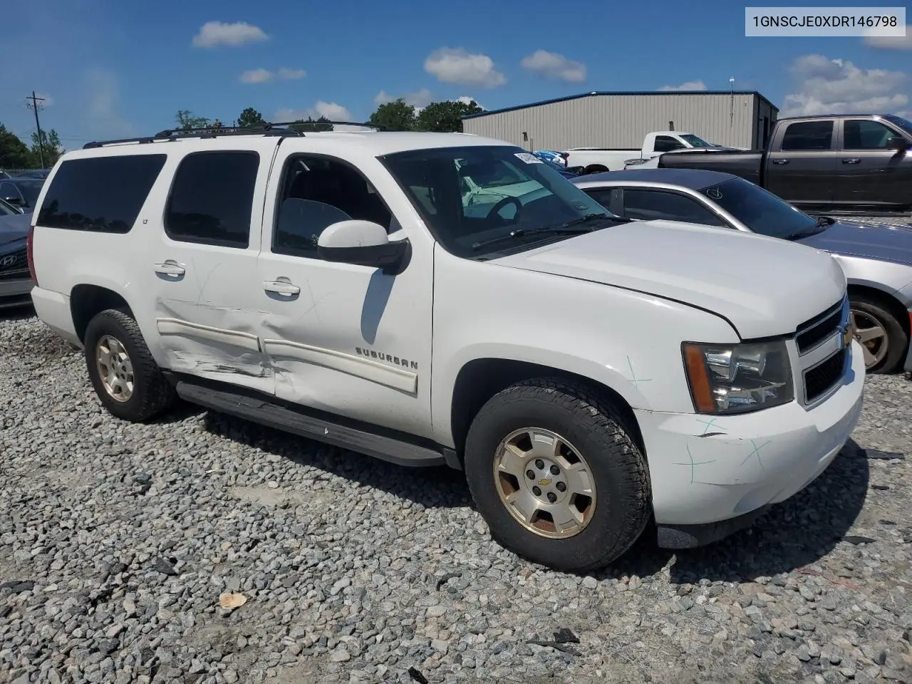 2013 Chevrolet Suburban C1500 Lt VIN: 1GNSCJE0XDR146798 Lot: 62408525