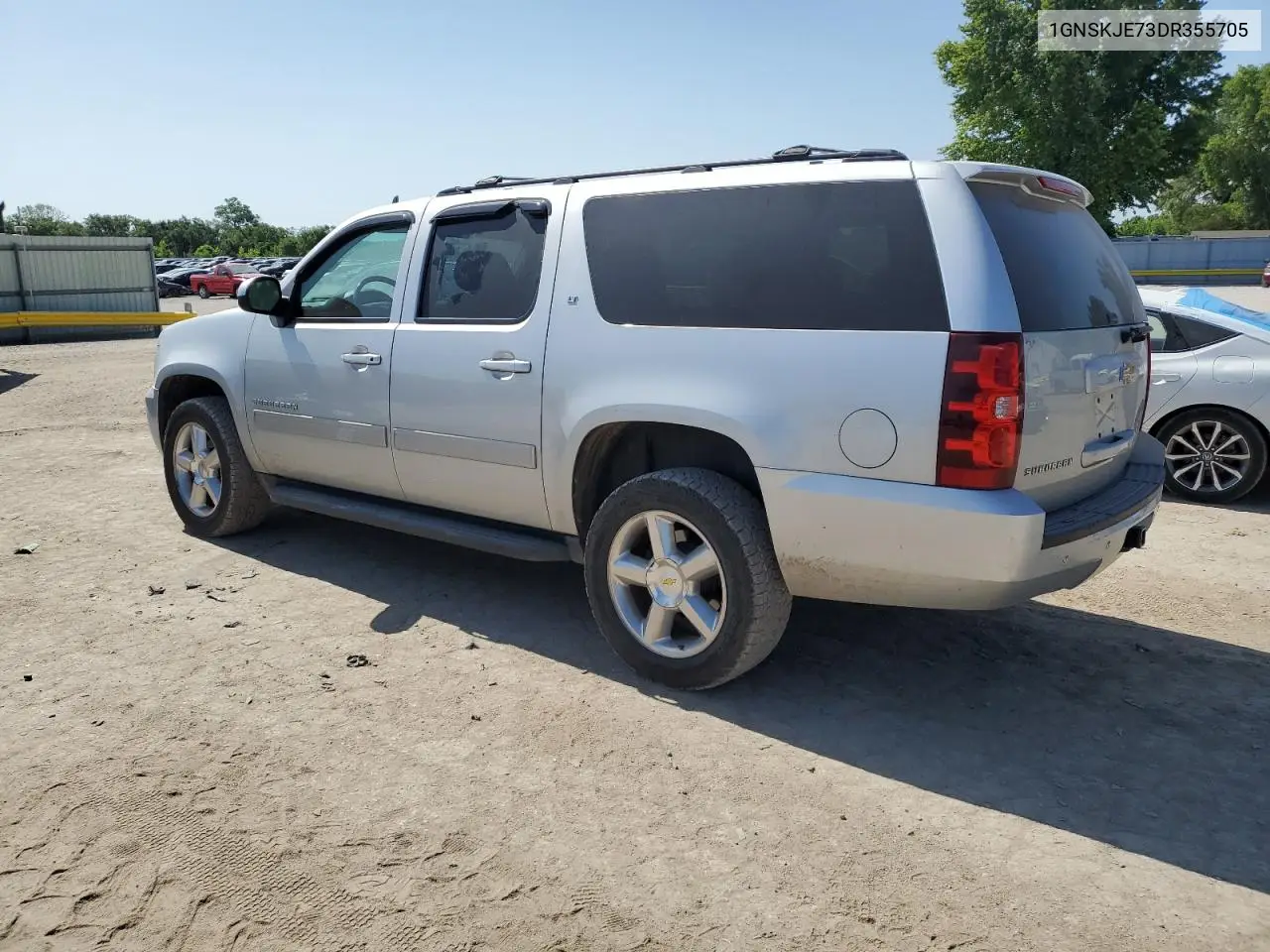 2013 Chevrolet Suburban K1500 Lt VIN: 1GNSKJE73DR355705 Lot: 63233425
