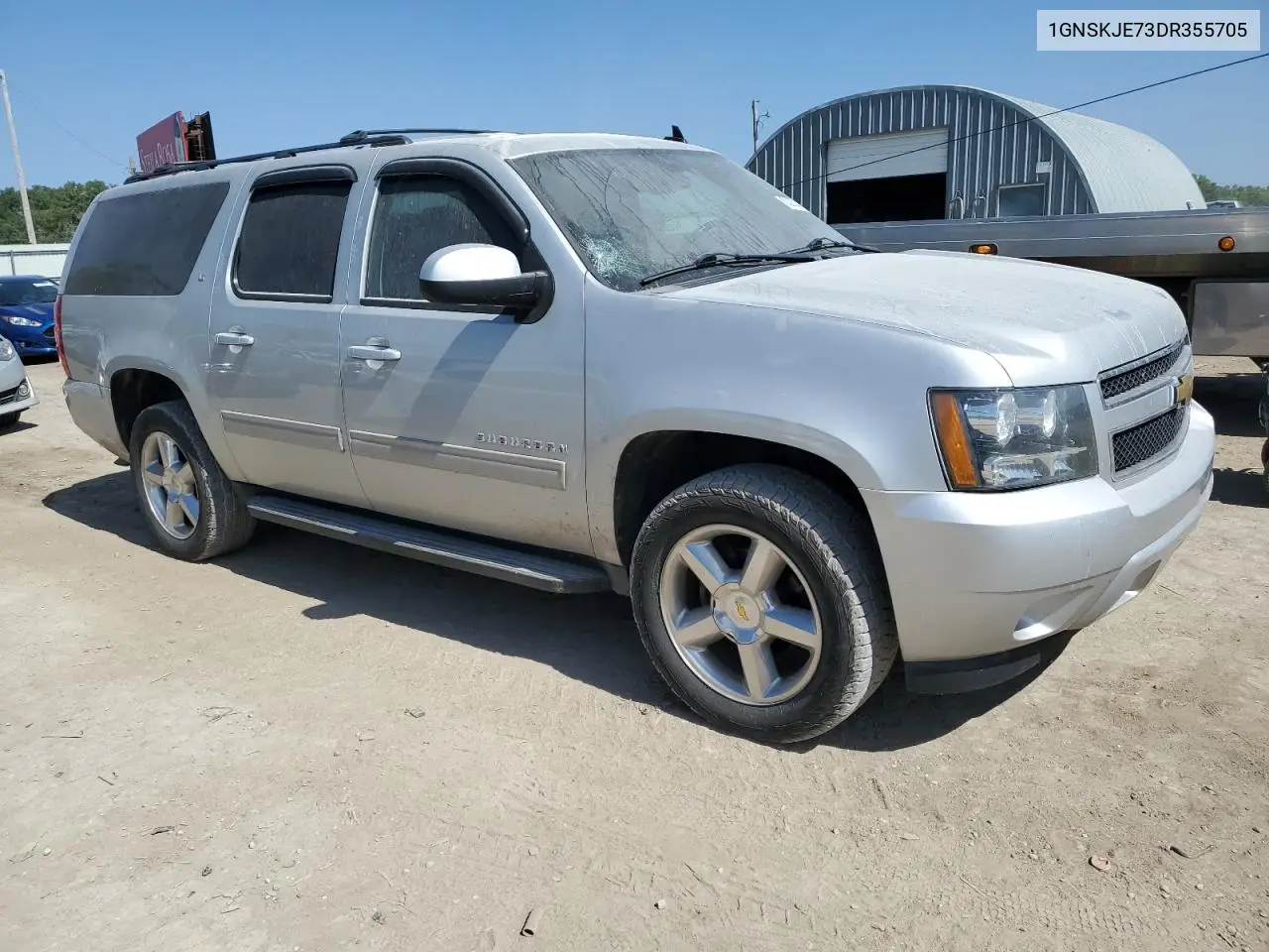 2013 Chevrolet Suburban K1500 Lt VIN: 1GNSKJE73DR355705 Lot: 63233425