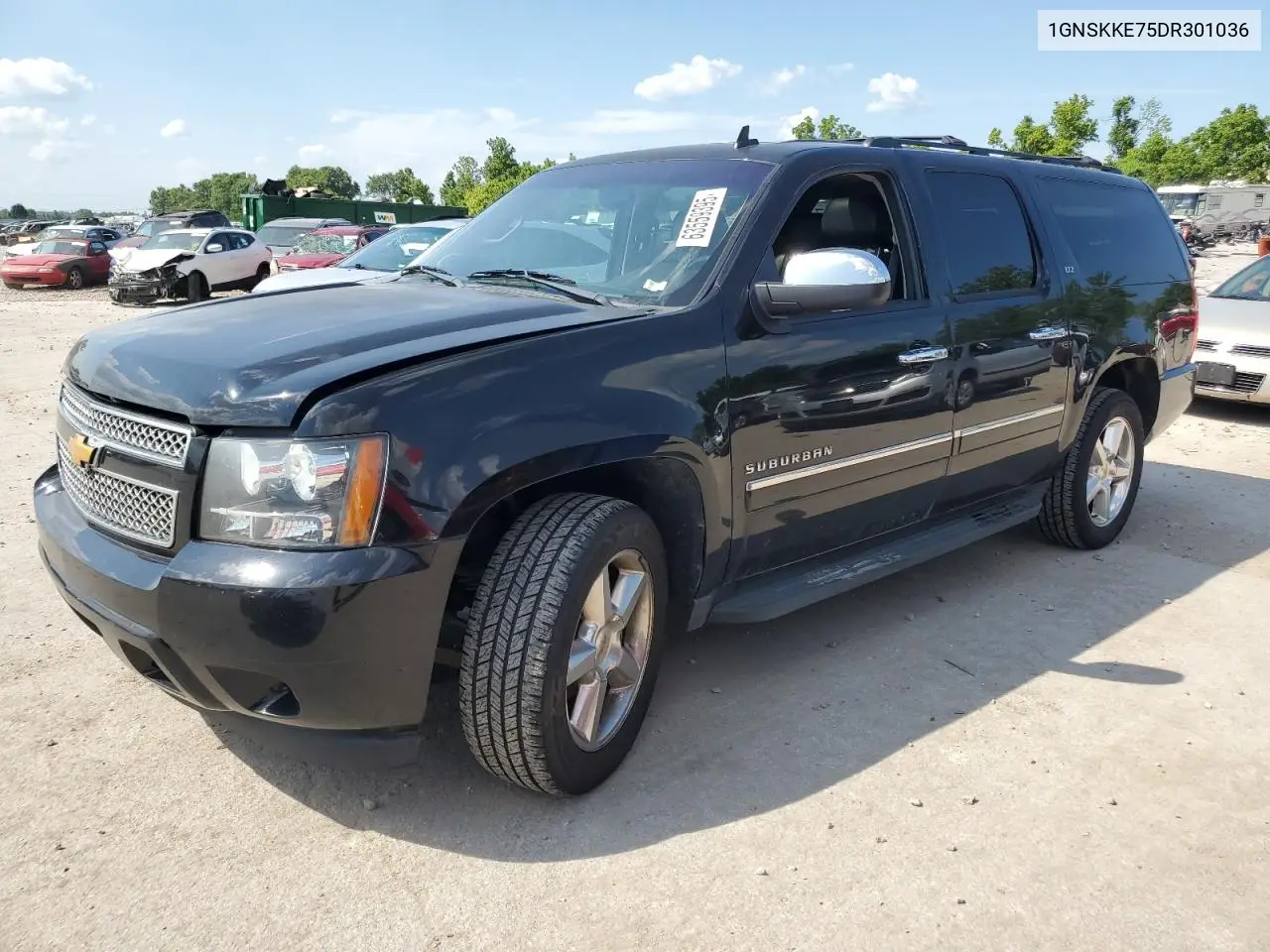 2013 Chevrolet Suburban K1500 Ltz VIN: 1GNSKKE75DR301036 Lot: 63559395